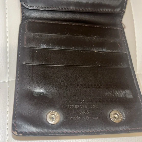 Louis Vuitton Dark Brown Monogram Matte Wallet - Picture 16 of 16